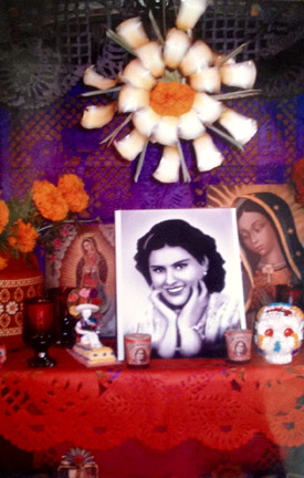 Day of Dead altar e